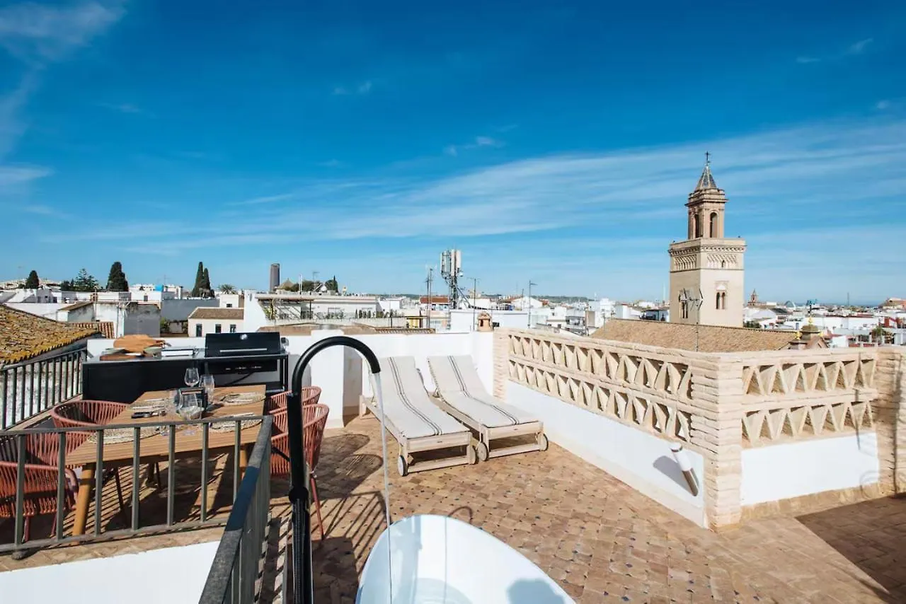شقة Downtown Penthouse With Views Villa Mora Sevilla